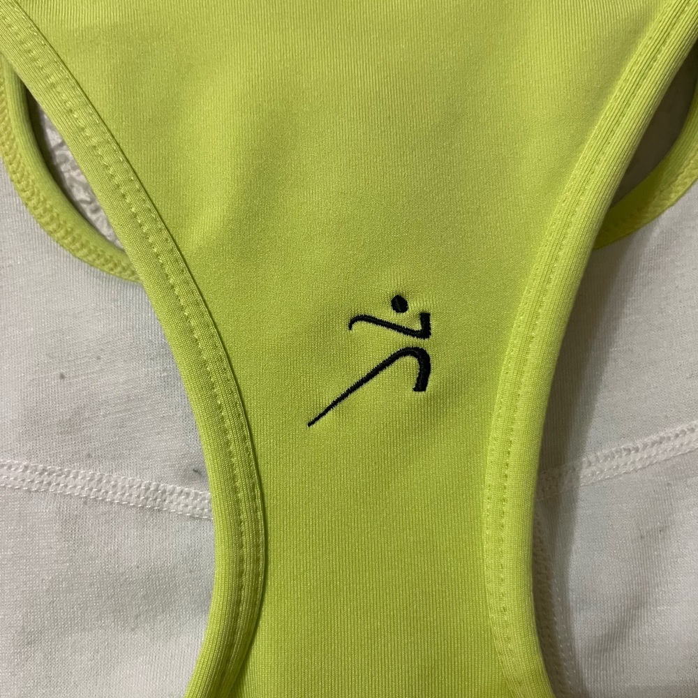 Ativa Workout Tank Top | Neon Yellow - Picture 4 of 9
